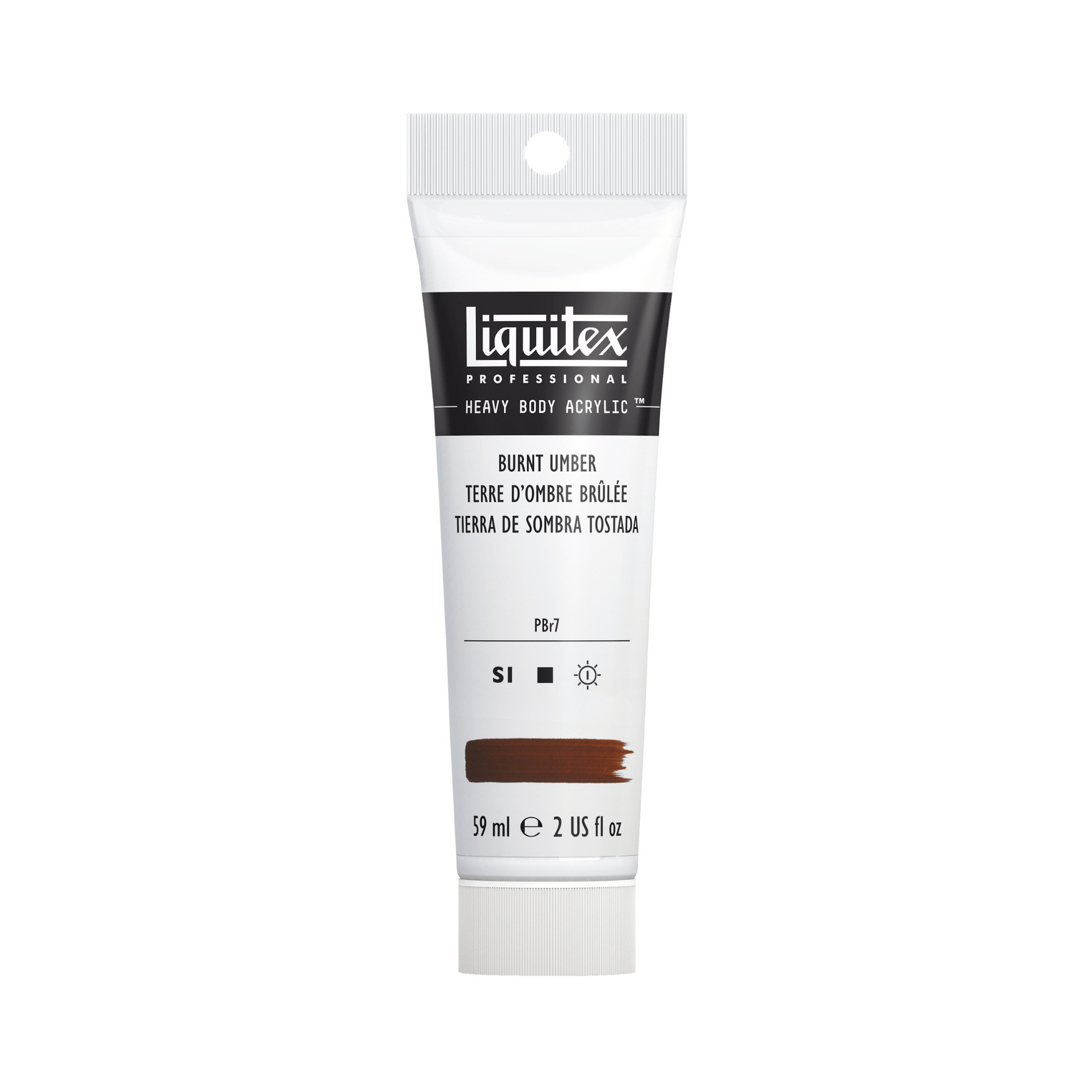 Burnt umber Liquitex Professional Heavy Body Acrylic 59ml