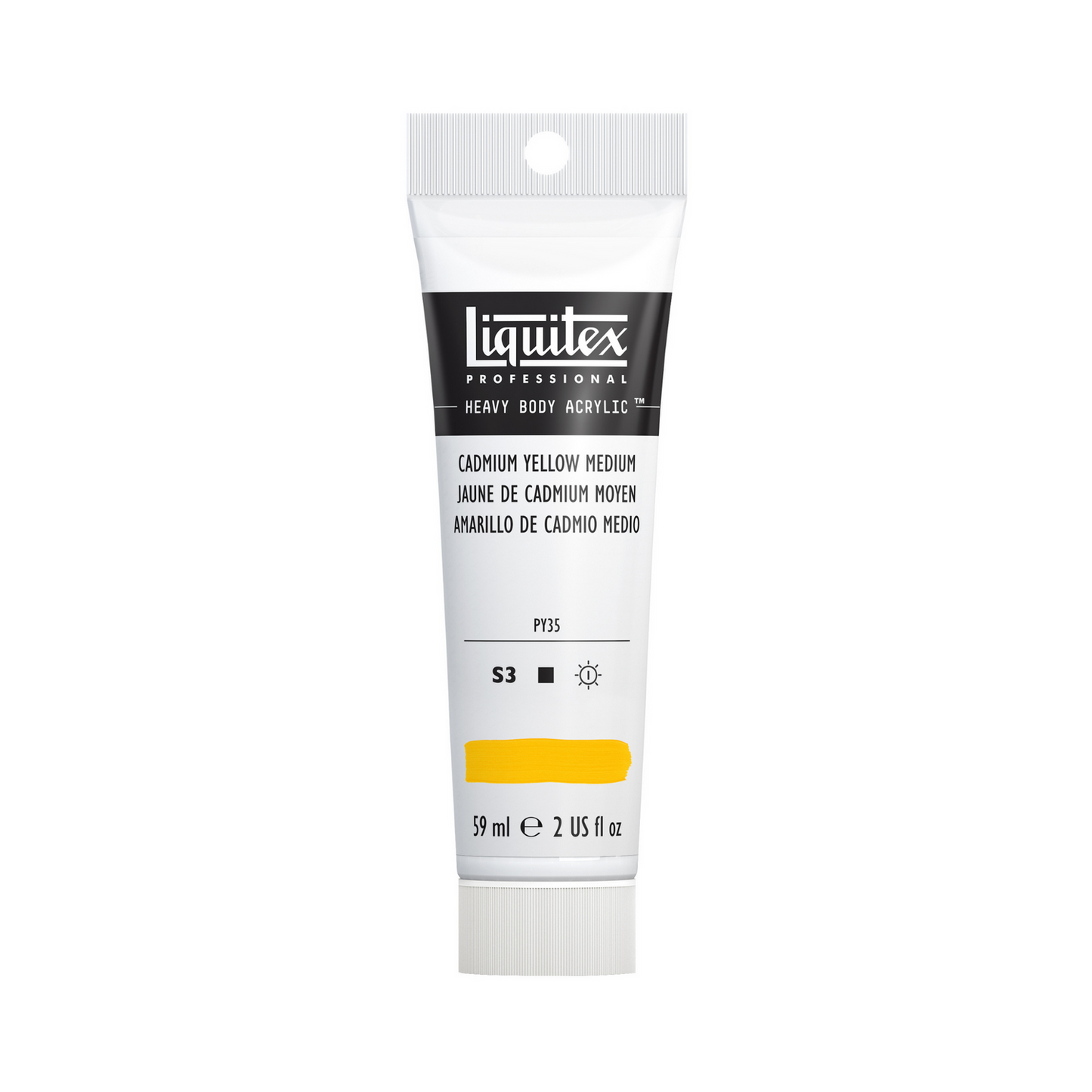 Cadmium yellow medium Liquitex Professional Heavy Body Acrylic 59ml