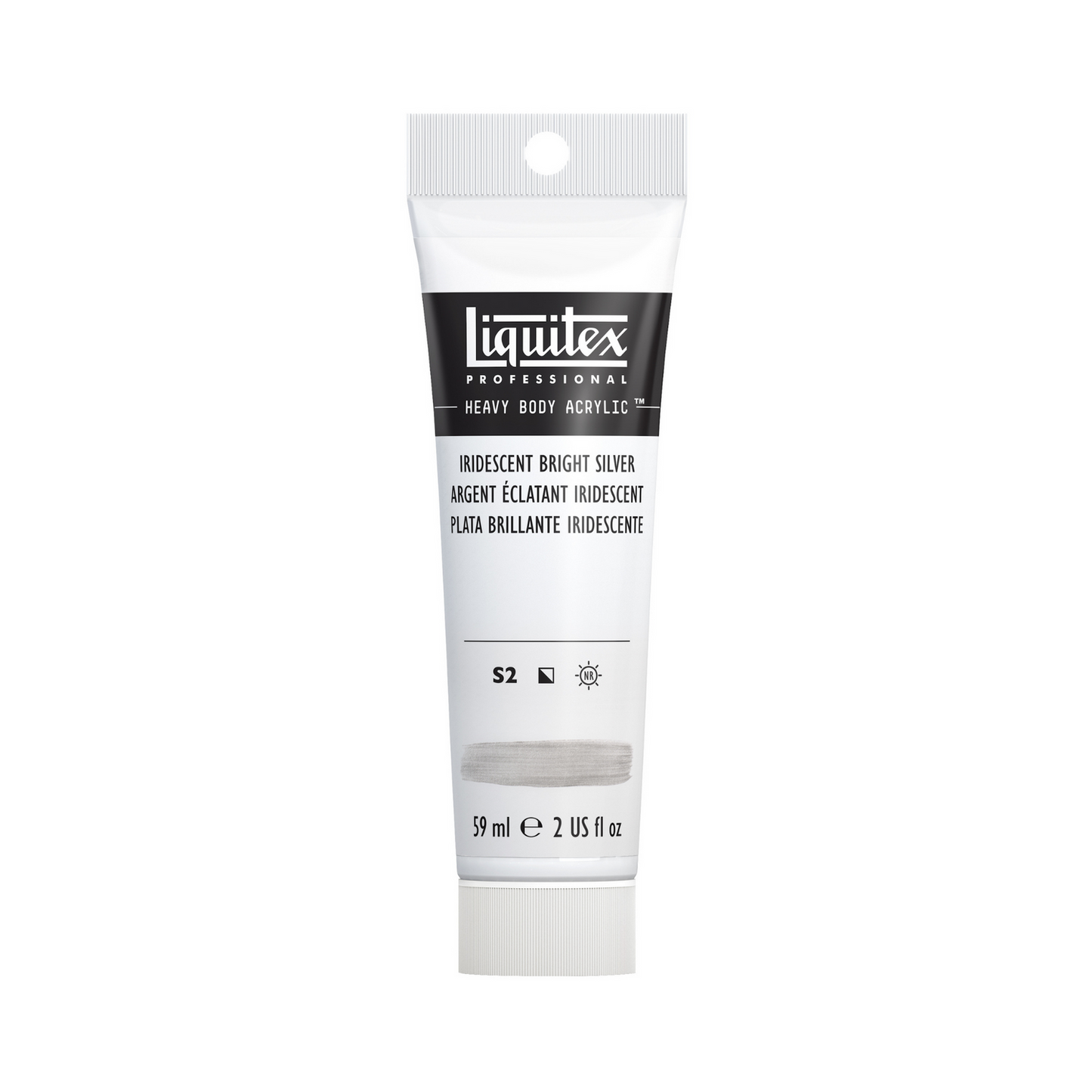 Liquitex Professional Heavy Body Acrylic 59ml - Iridescent Bright Silver