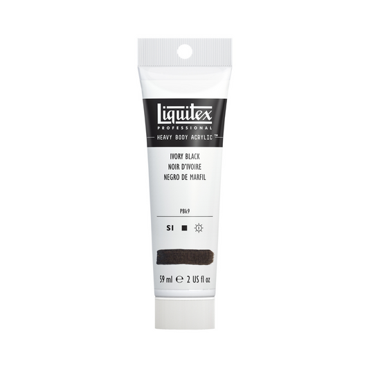 Liquitex Professional Heavy Body Acrylic 59ml - Ivory Black