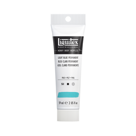 Liquitex Professional Heavy Body Acrylic 59ml - Light Blue Permanent
