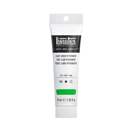 Liquitex Professional Heavy Body Acrylic 59ml - Permanent Light Green