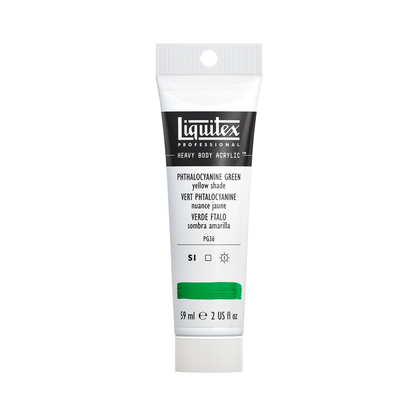 Liquitex Professional Heavy Body Acrylic 59ml - Phthalocyanine Green Yellow Shade