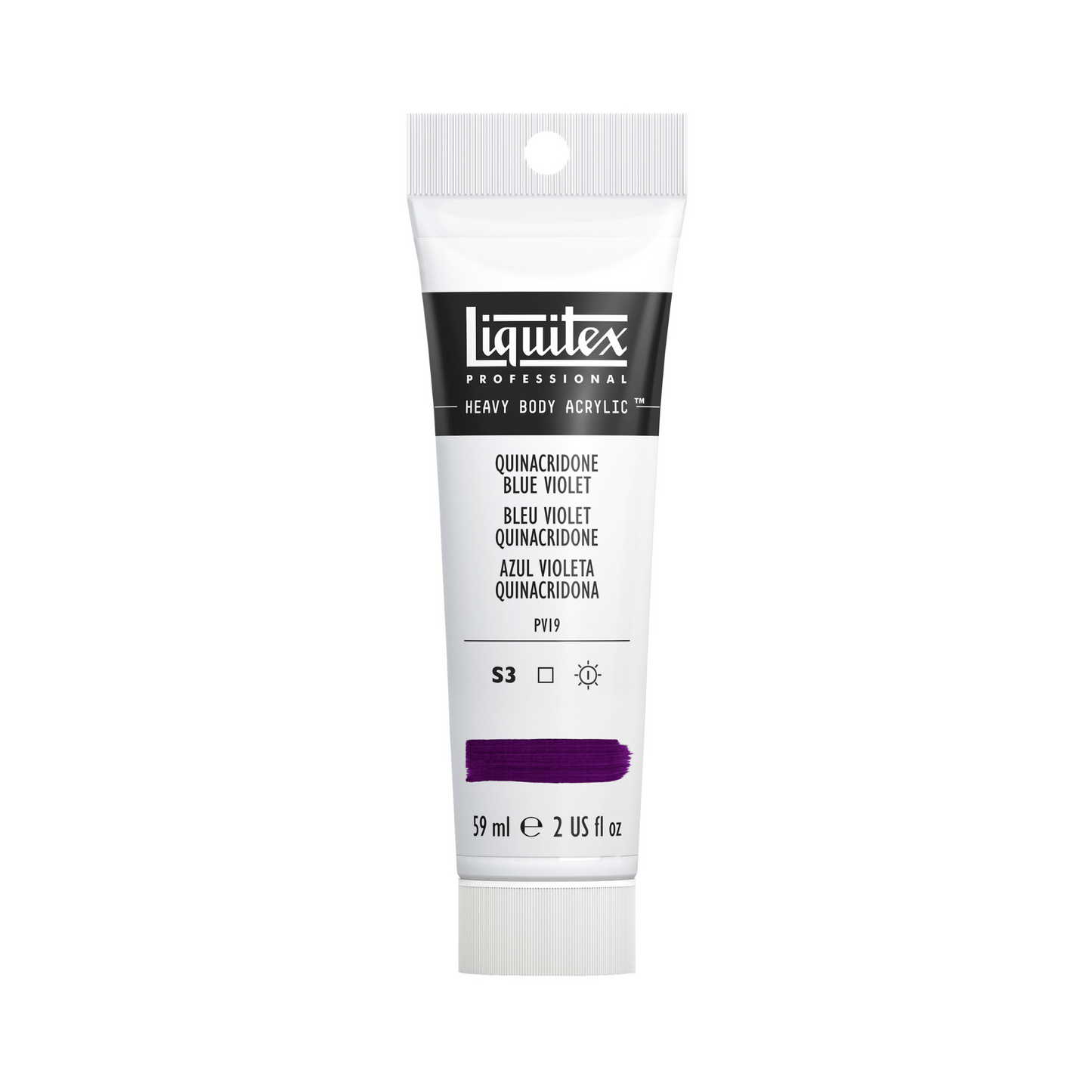 Liquitex Professional Heavy Body Acrylic 59ml - Quinacridone Blue Violet