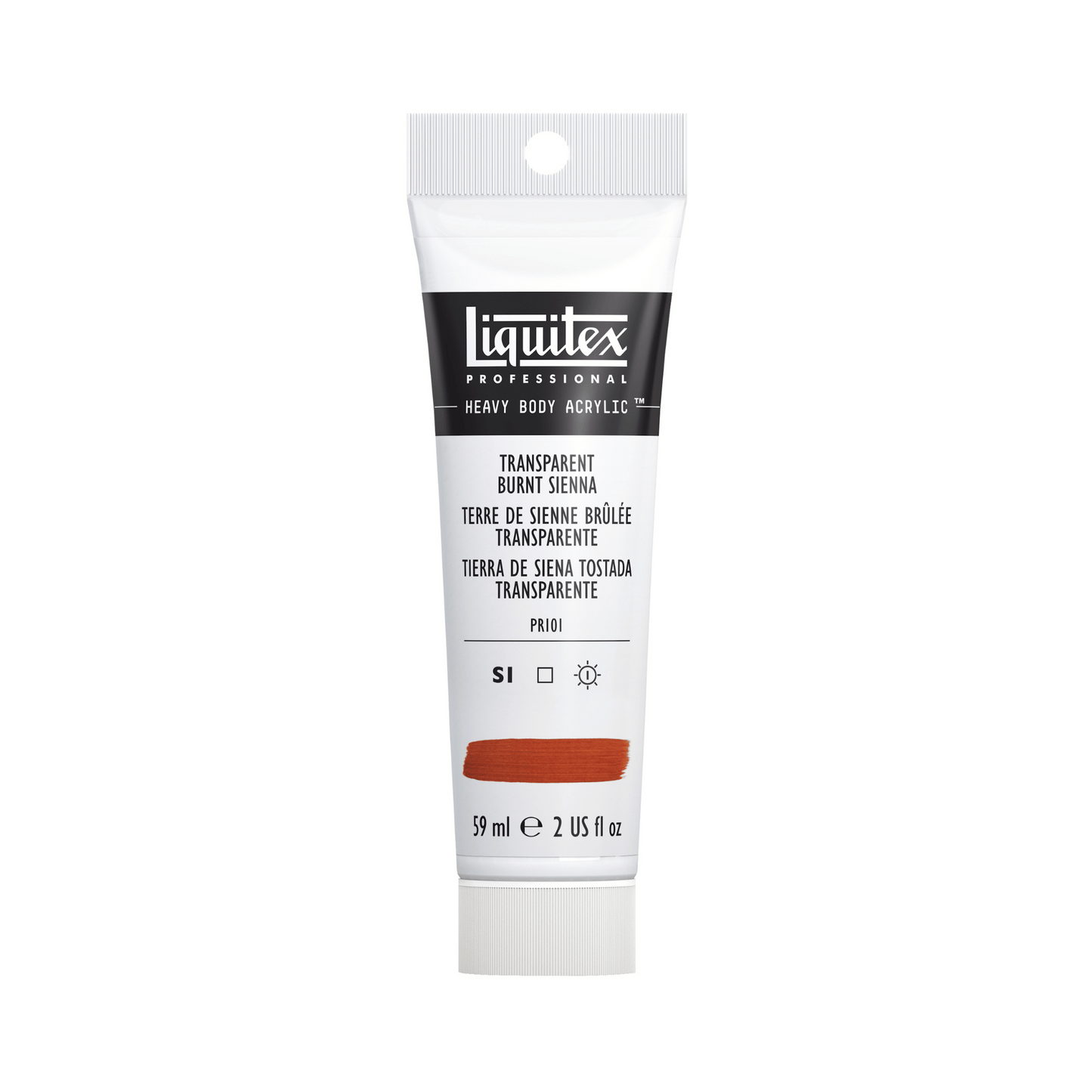 Liquitex Professional Heavy Body Acrylic 59ml - Transparent Burnt Sienna