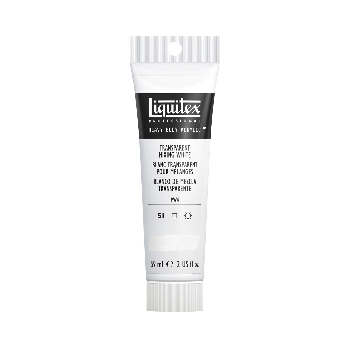 Liquitex Professional Heavy Body Acrylic 59ml - Transparent Mixing White