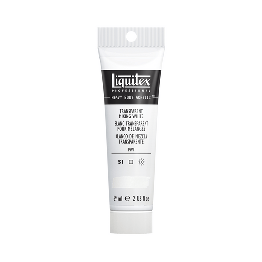 Liquitex Professional Heavy Body Acrylic 59ml - Transparent Mixing White