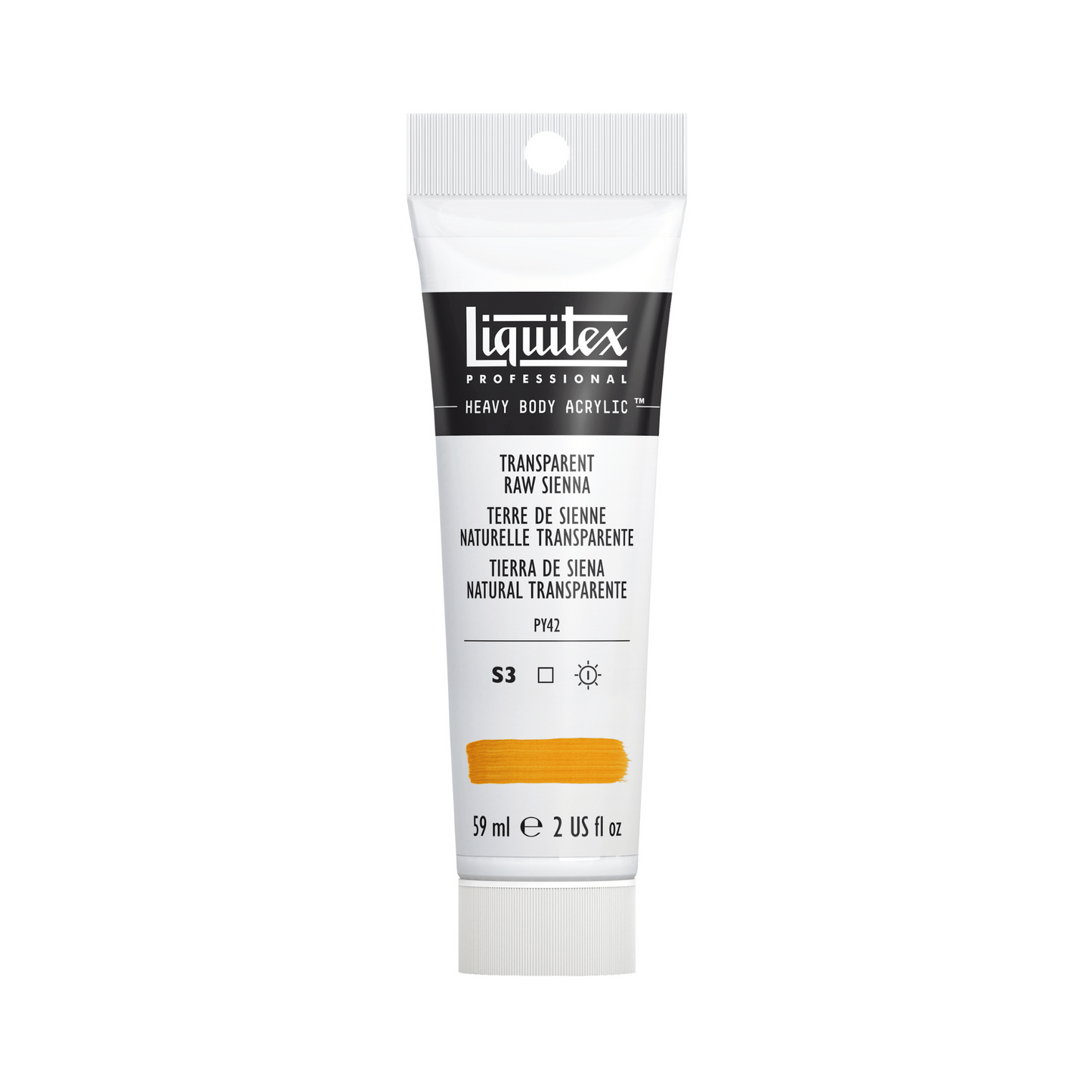 Liquitex Professional Heavy Body Acrylic 59ml - Transparent Raw Sienna