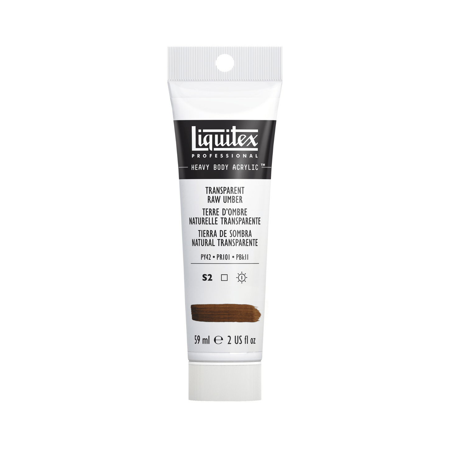 Liquitex Professional Heavy Body Acrylic 59ml - Transparent Raw Umber