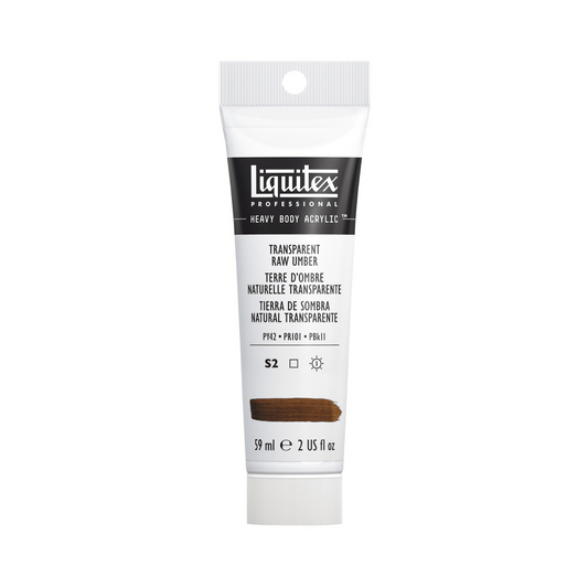 Liquitex Professional Heavy Body Acrylic 59ml - Transparent Raw Umber