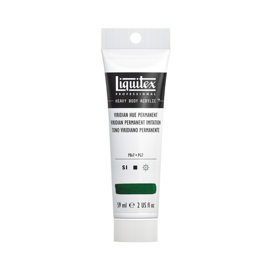 Liquitex Professional Heavy Body Acrylic 59ml - Viridian Hue Permanent