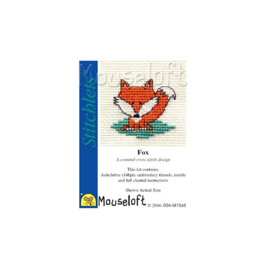 Stitchlets Fox Cross Stitch Kit