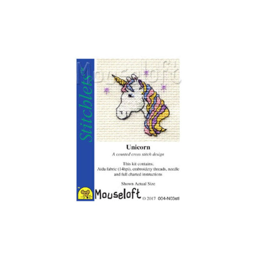 Stitchlets Unicorn Cross Stitch Kit