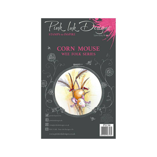 Pink Ink Designs Corn Mouse clear stamp