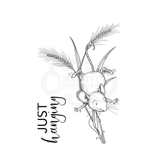 Corn mouse clear stamp from Pink Ink Designs