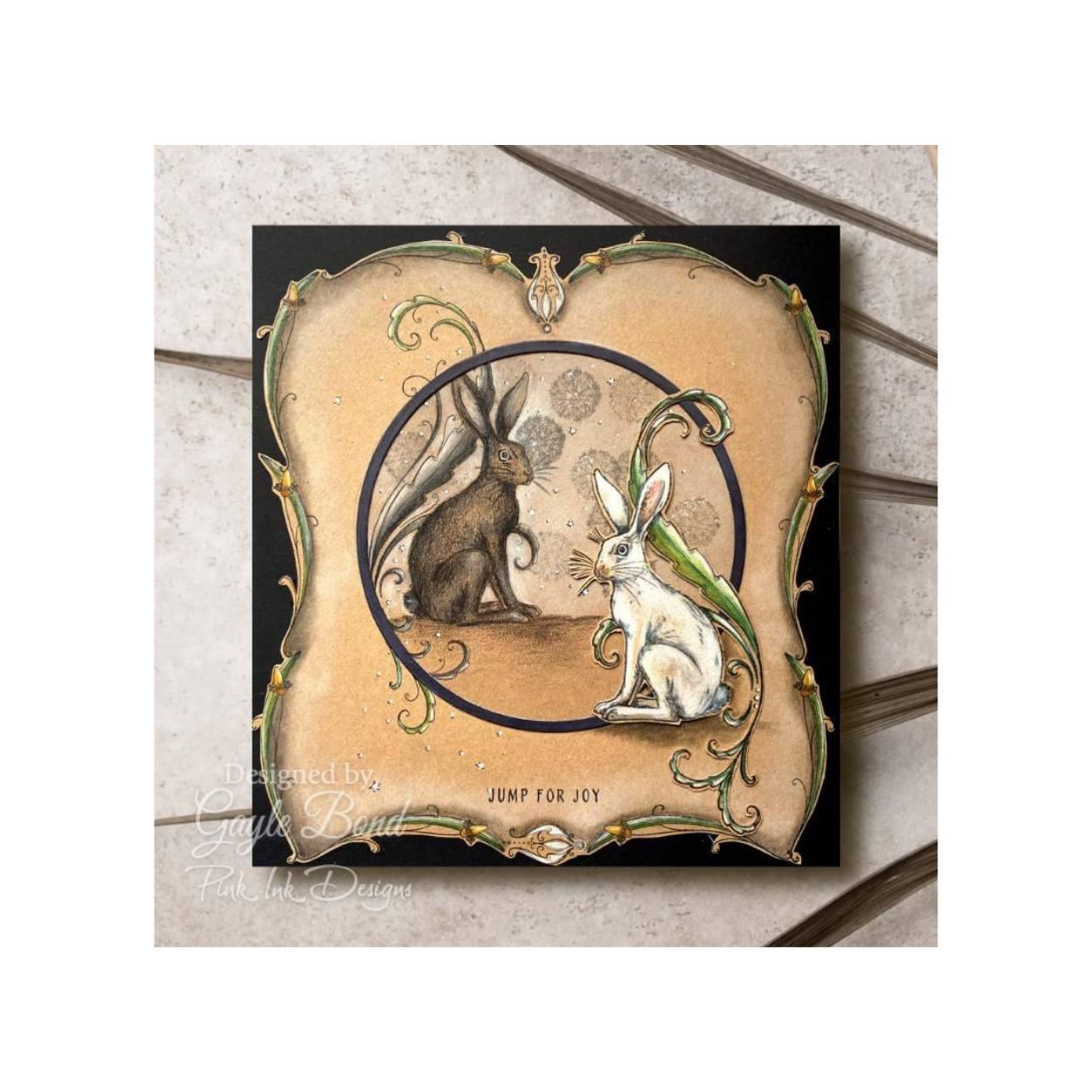 Pink Ink Designs Heavenly Hare Clear Stamp Set