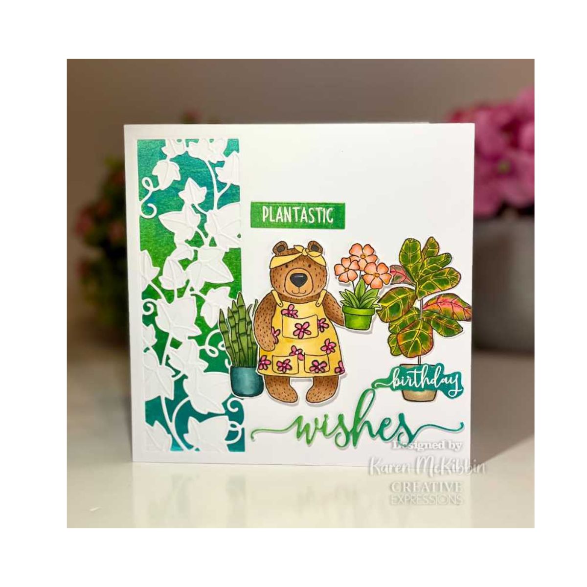 Jane's Doodles Plant Nursery Clear Stamp Set