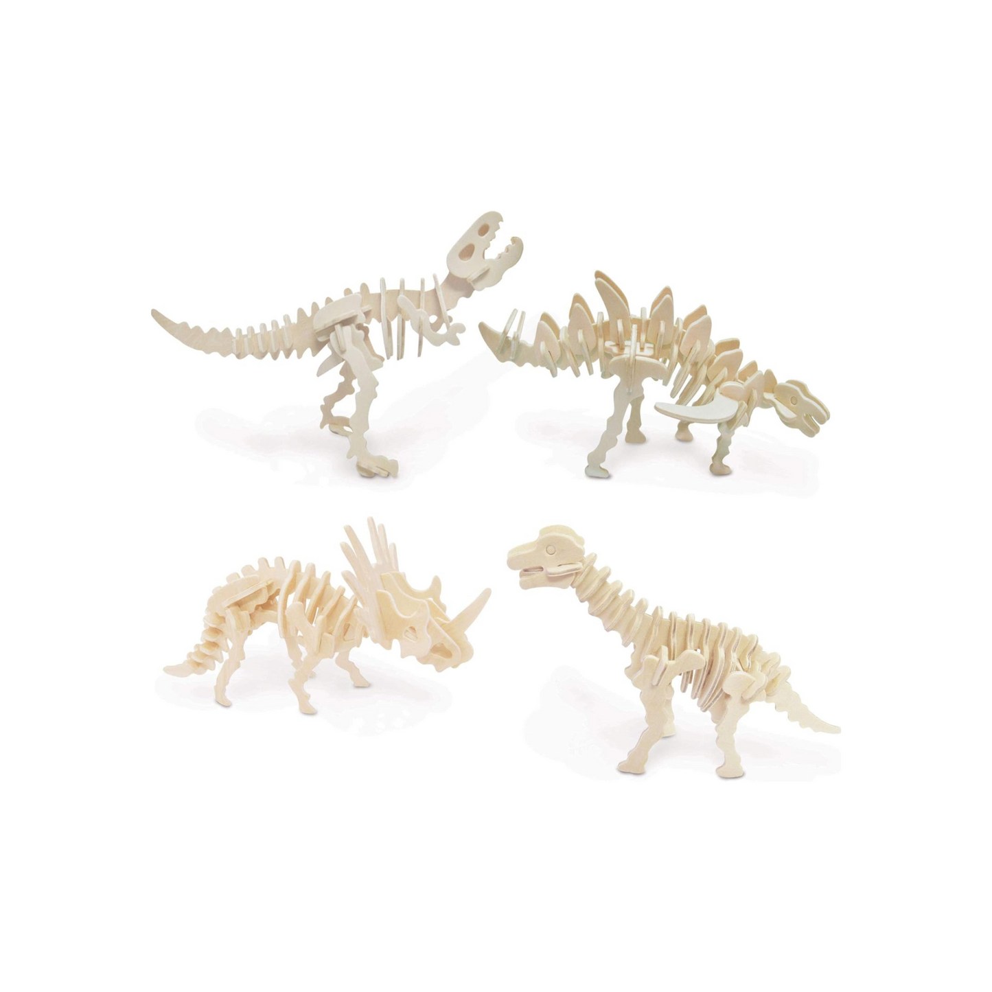 Quay Dinosaur Set 1 Woodcraft Construction Kit