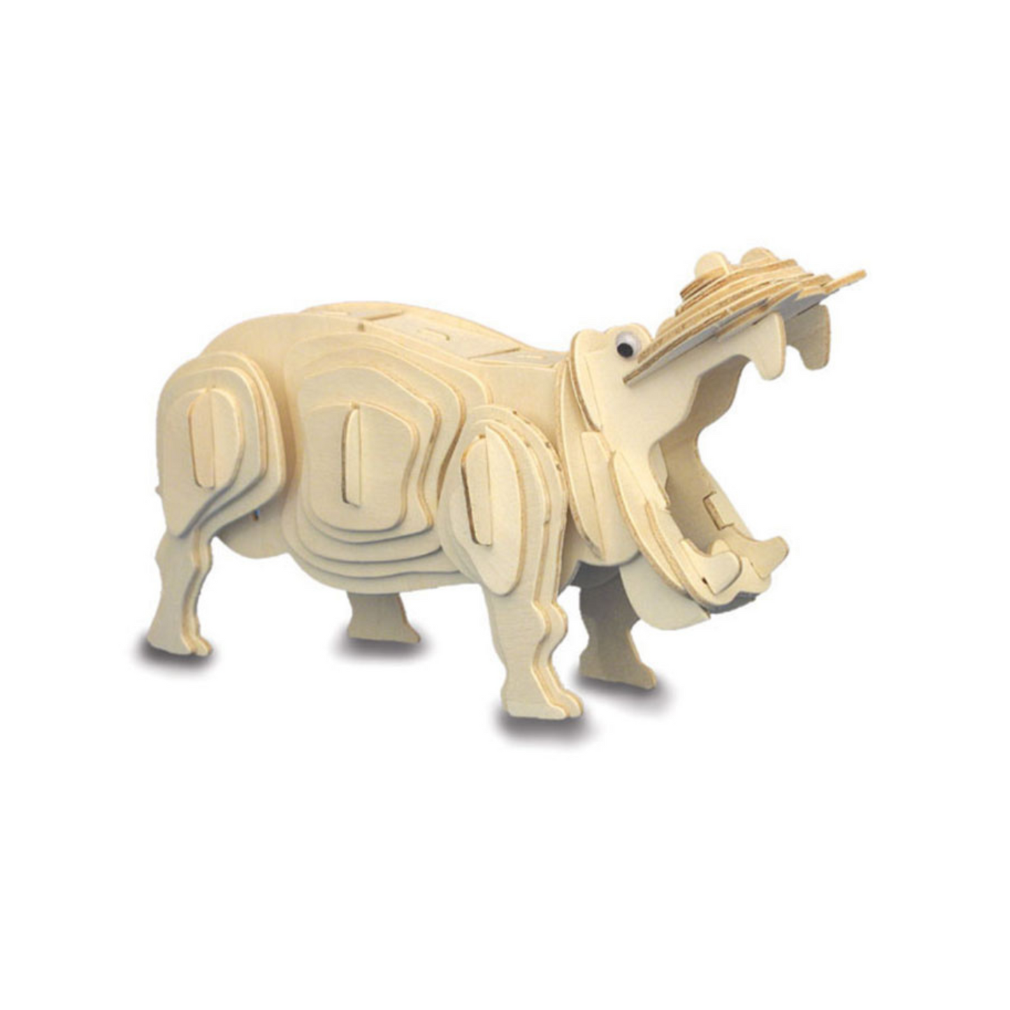 Quay Hippopotamus Woodcraft Construction Kit