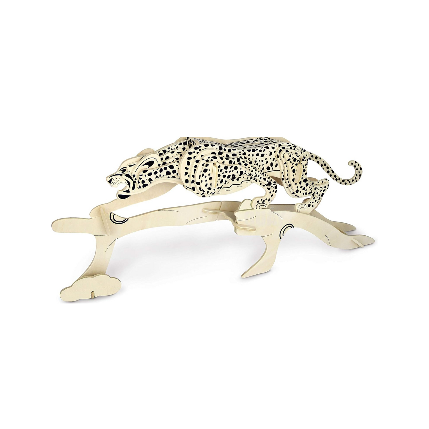Quay Leopard Woodcraft Construction Kit