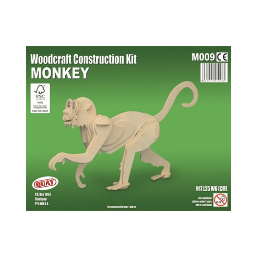 Quay Monkey Woodcraft Construction Kit