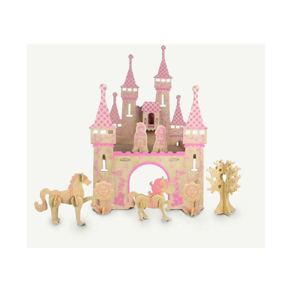 Quay Princess Castle Woodcraft Construction Kit