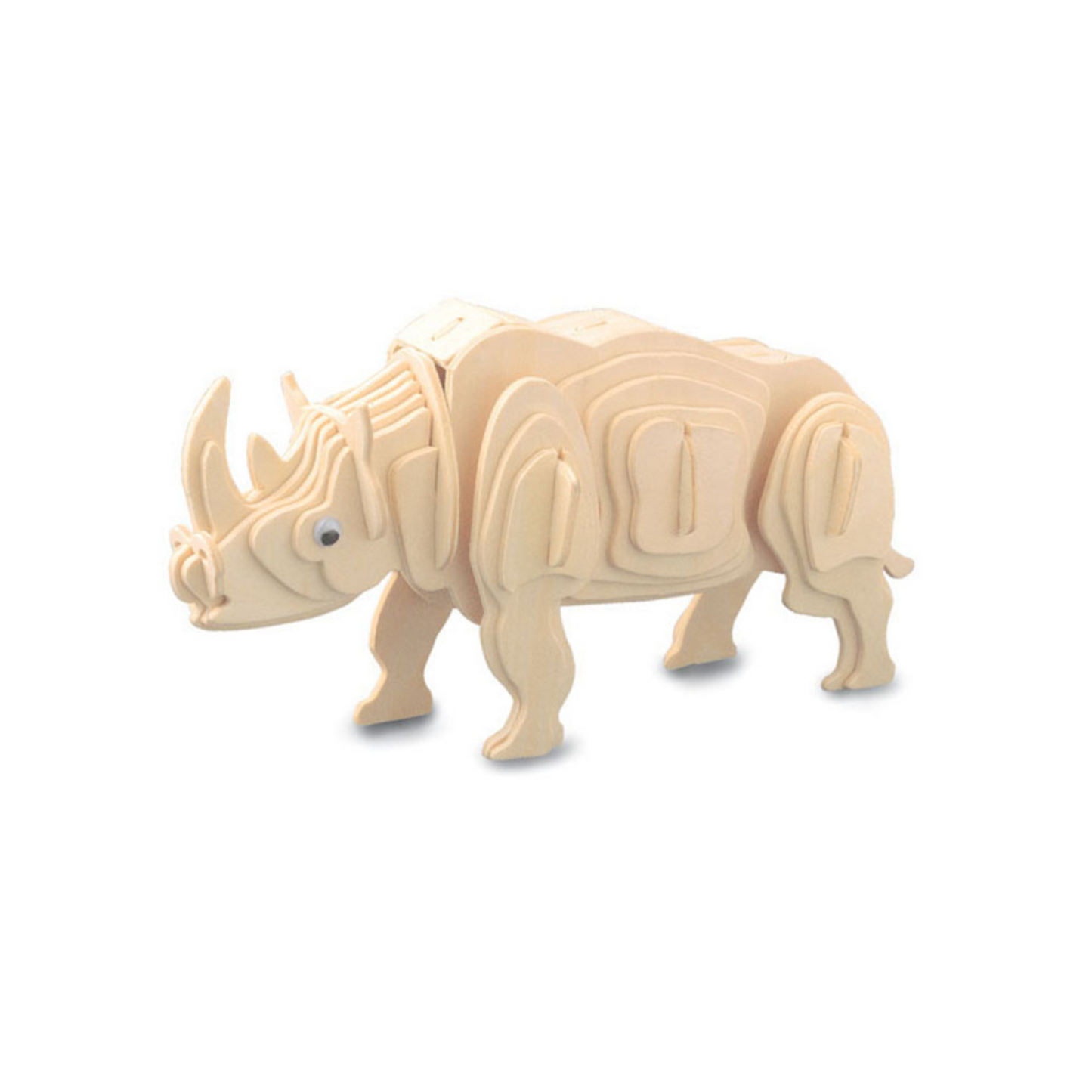 Quay Rhinoceros Woodcraft Construction Kit