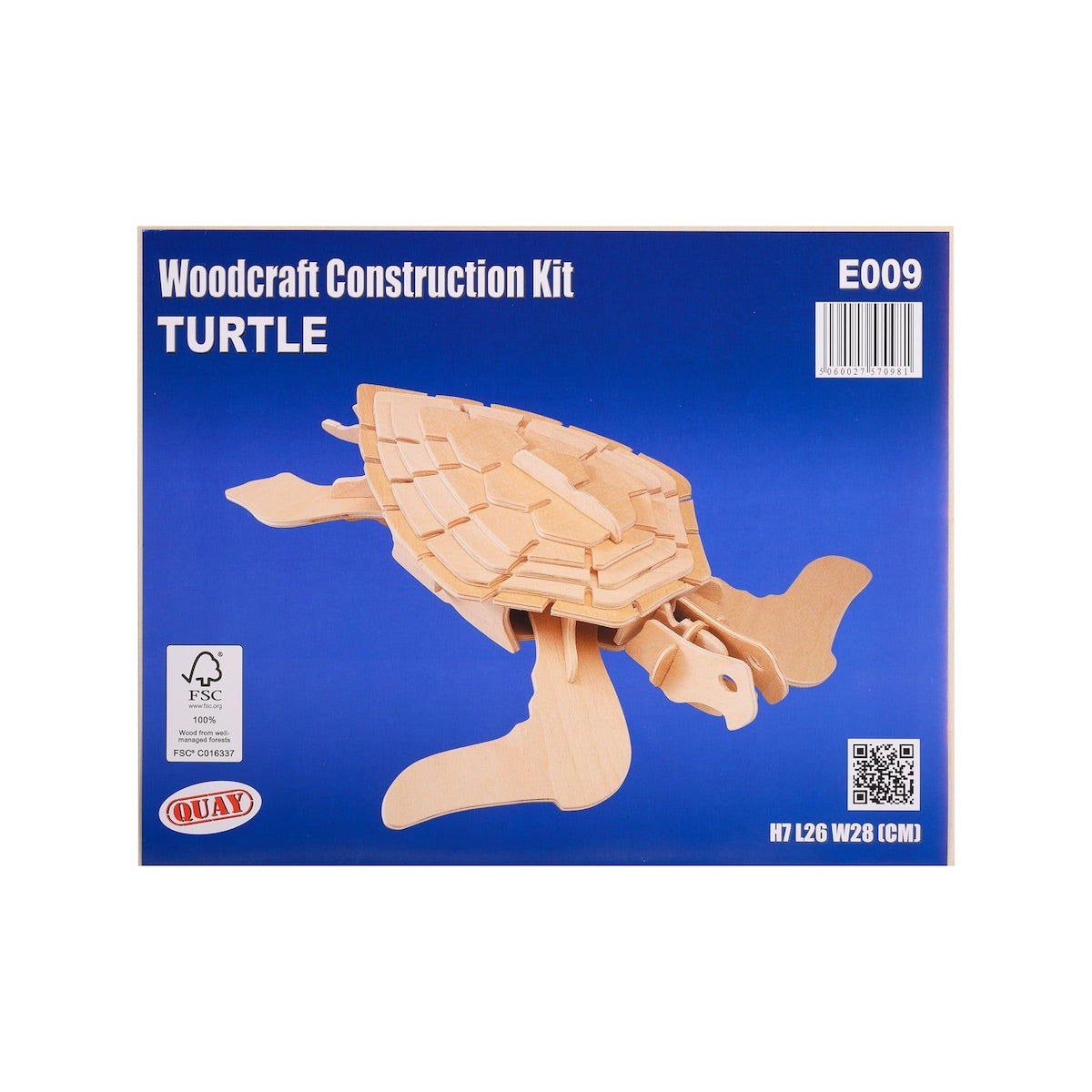 Quay Turtle Woodcraft Construction Kit