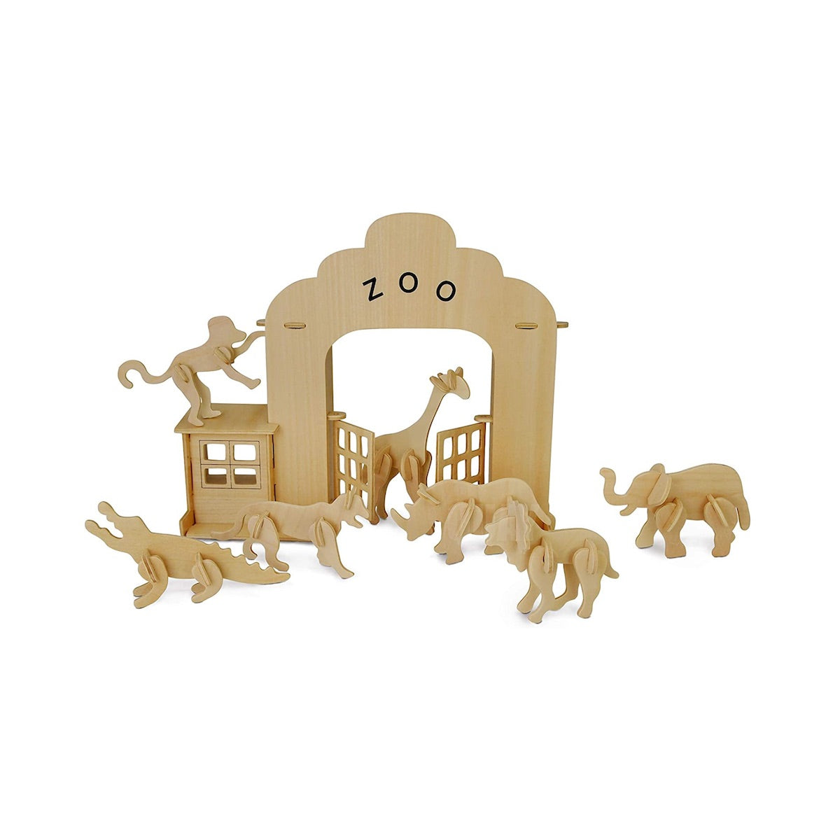 Quay Zoo Woodcraft Construction Kit