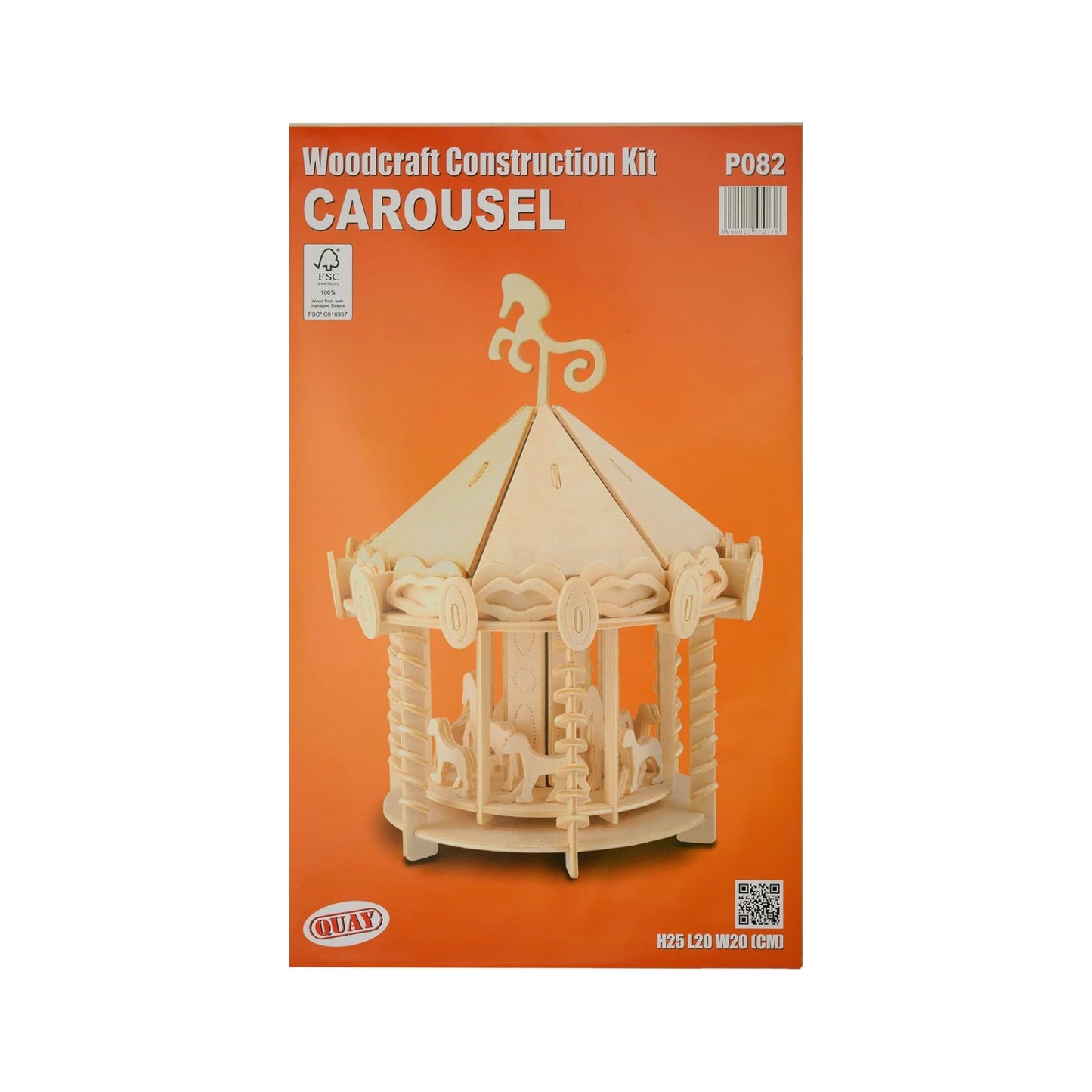 Quay Carousel Woodcraft Construction Kit