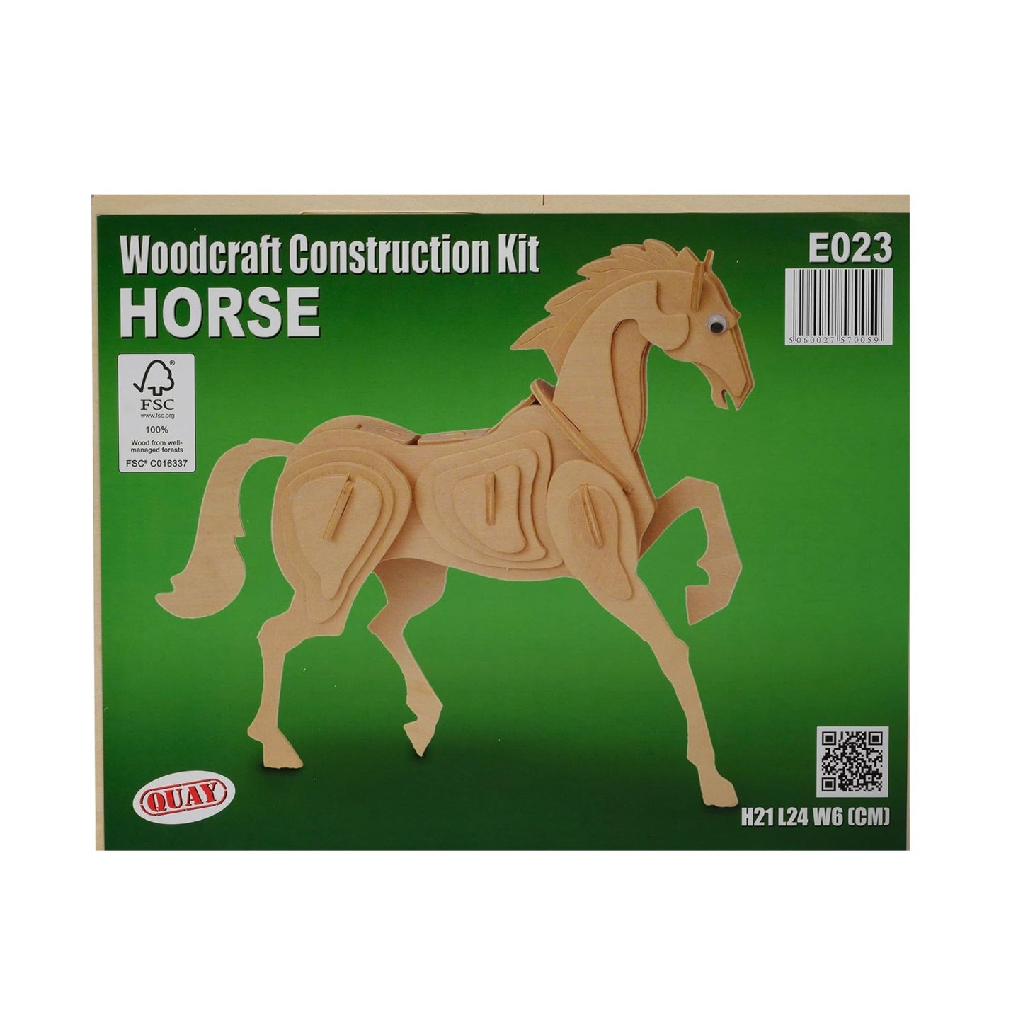 Quay Horse Woodcraft Construction Kit