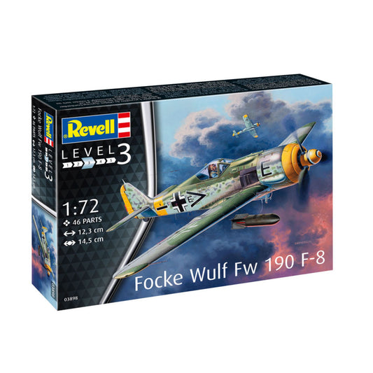 Revell model aeroplane Focke Wulf Fw 190 F-8 1:72