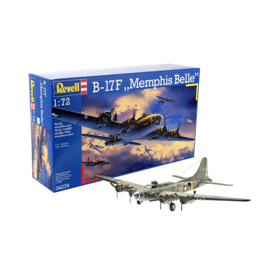 Revell B-17F Memphis Belle 1:72 model kit and plane