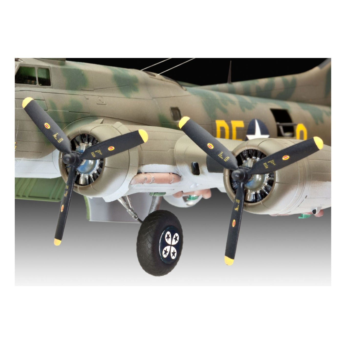 Revell B-17F Memphis Belle 1:72 propellers