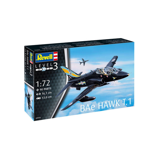 Revell aeroplane model kit BAE Hawk T.1 1:72