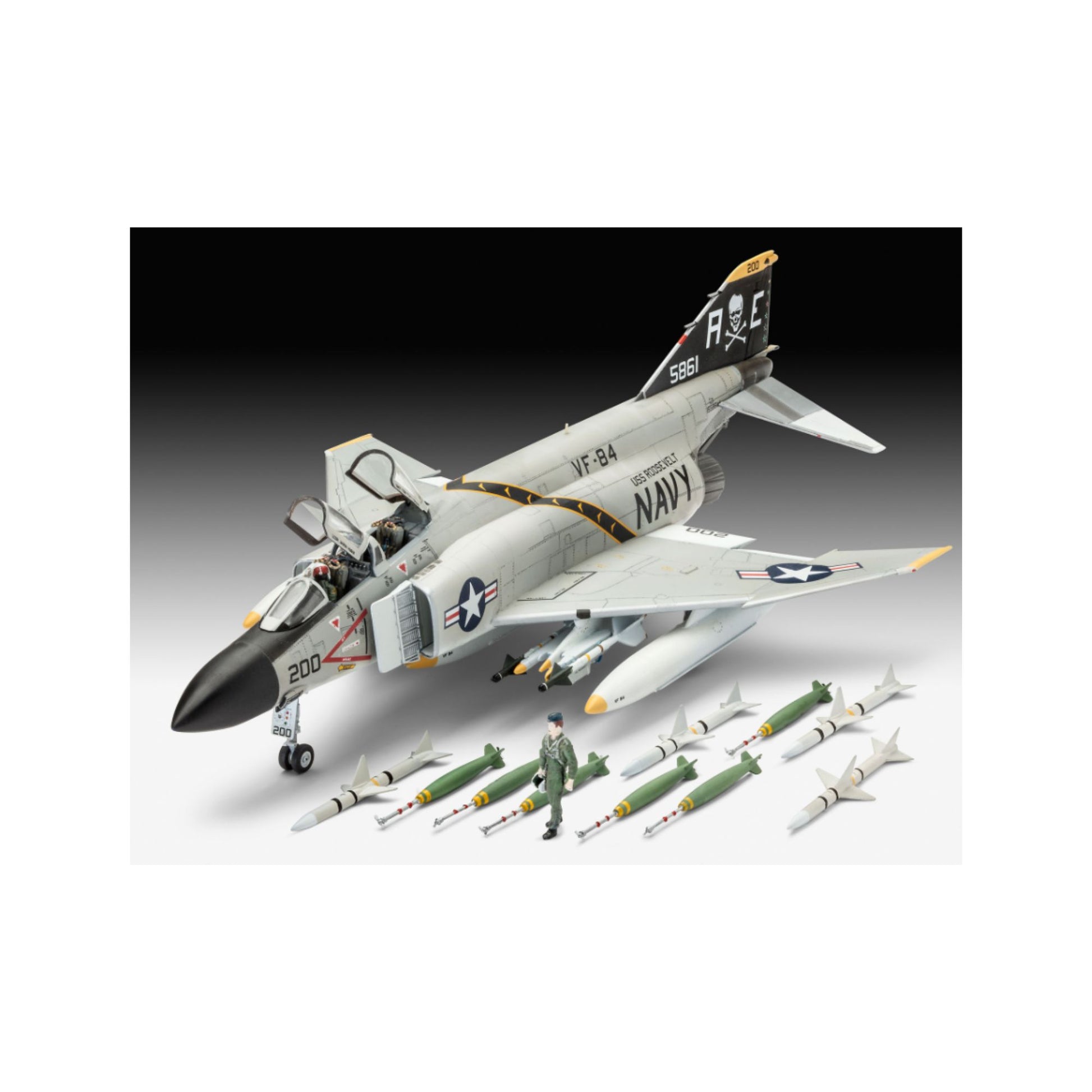 Revell F-4J Phantom II 1:72 model aeroplane