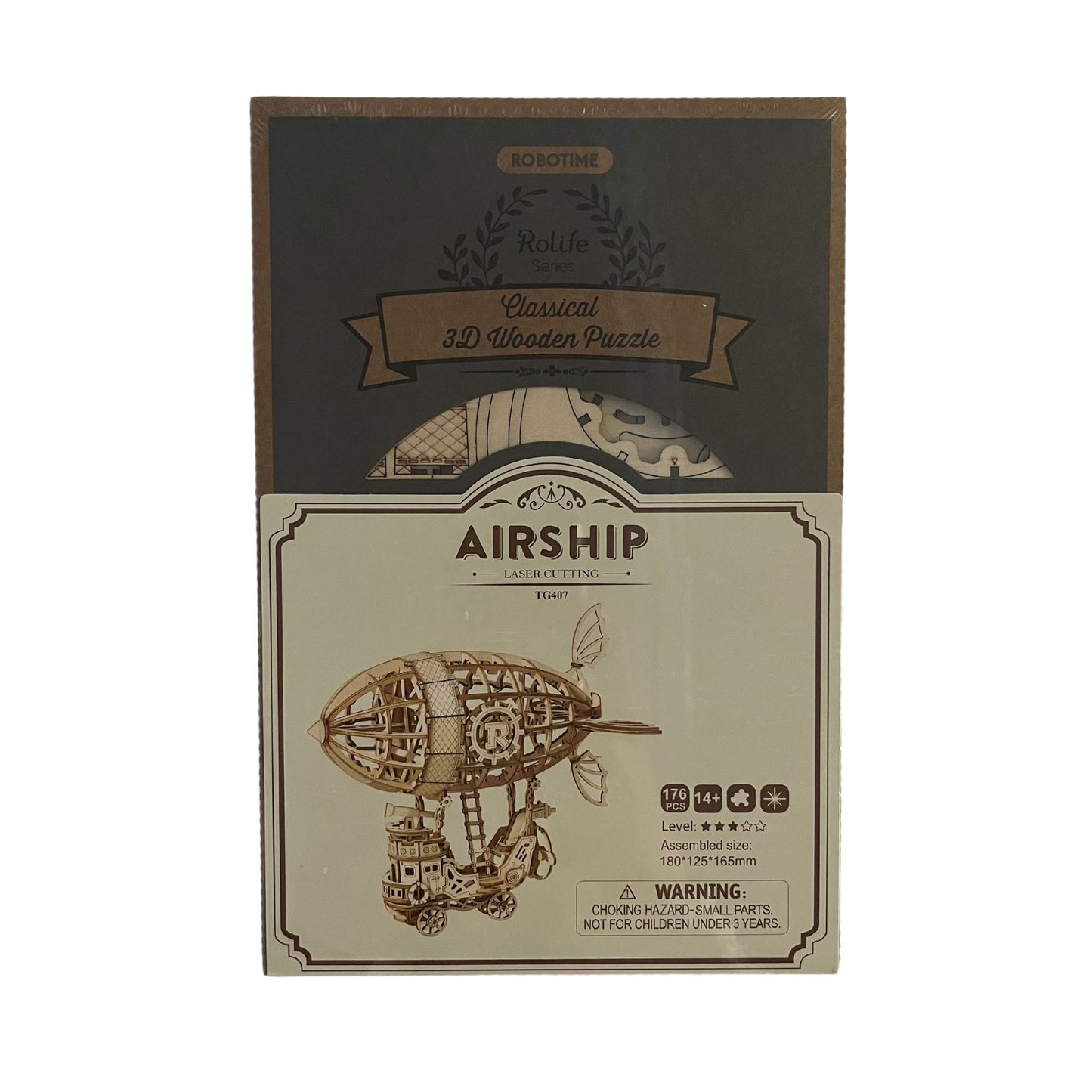 Rolife 3D Wooden Puzzle Airship Model