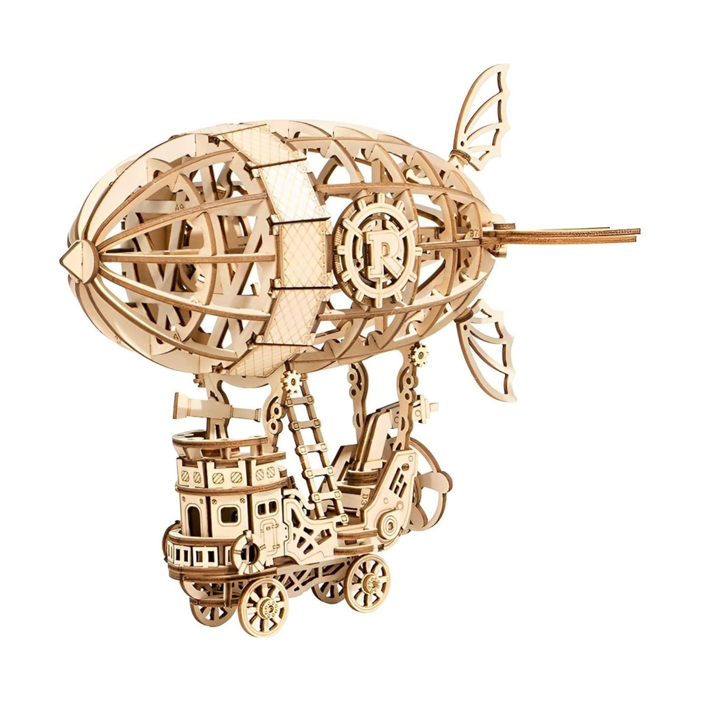 Rolife 3D wooden puzzle airship completed model
