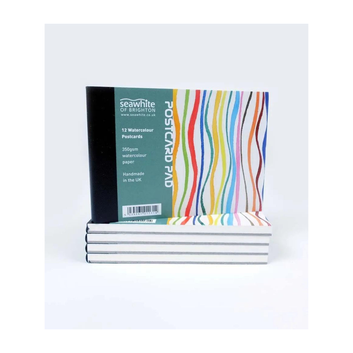 Seawhite postcard pad. 12 watercolour postcards