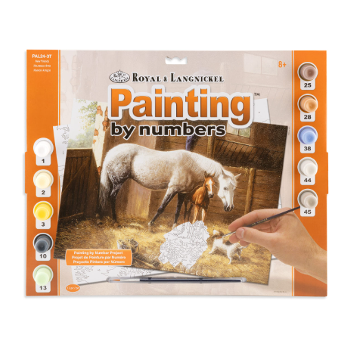 Paint by numbers- Horses