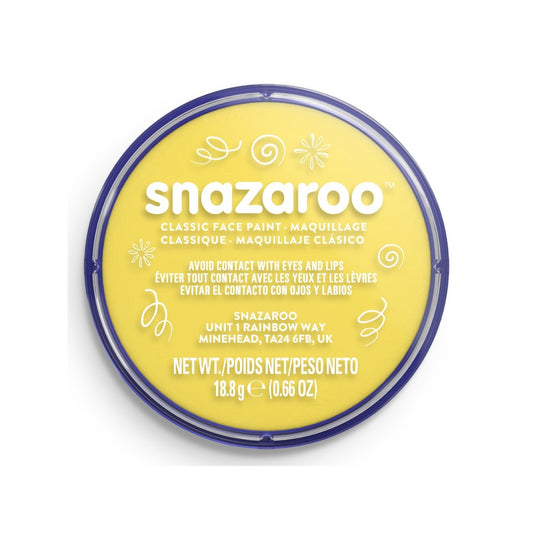 Snazaroo Classic Face Paint - Bright Yellow