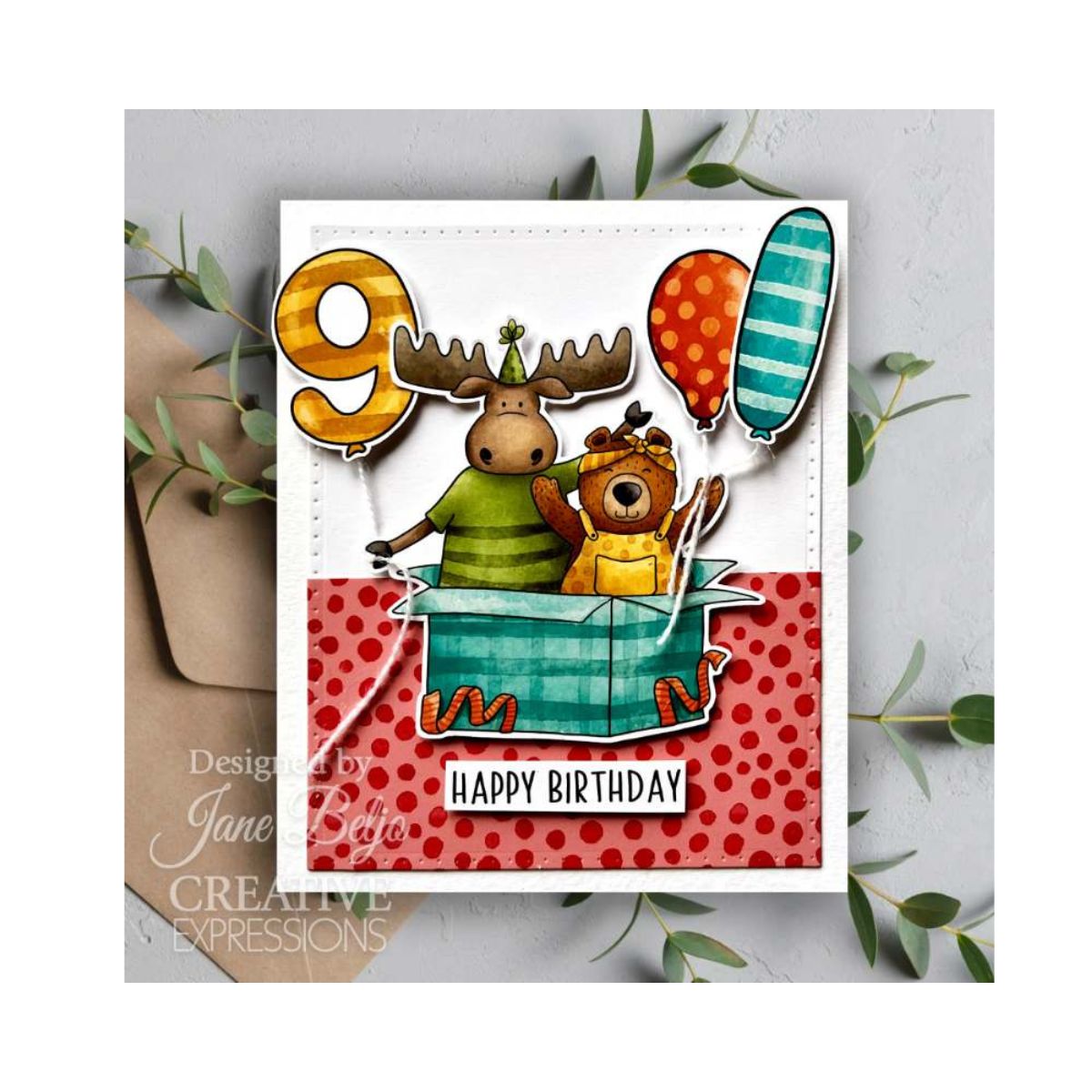 Jane's Doodles Surprise Clear Stamp Set