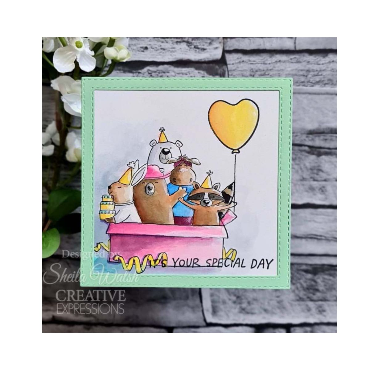Jane's Doodles Surprise Clear Stamp Set