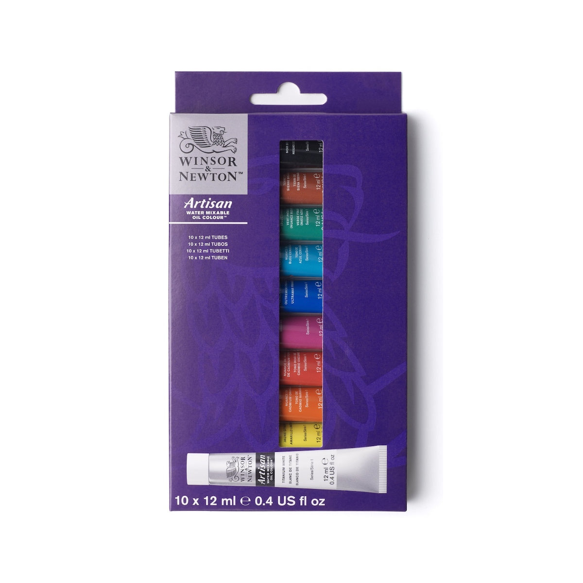 Winsor & Newton Artisan Water Mixable Oil Paint Tube Set (10 x 12ml)