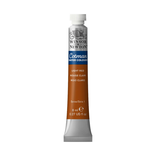Winsor & Newton Cotman watercolour 8ml - Light Red