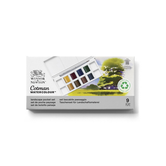 Cotman Landscape Watercolour Pocket Set