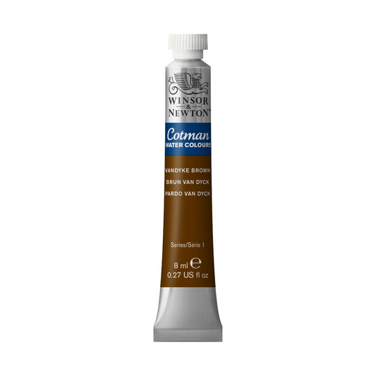 Winsor & Newton Cotman watercolour 8ml - Vandyke Brown