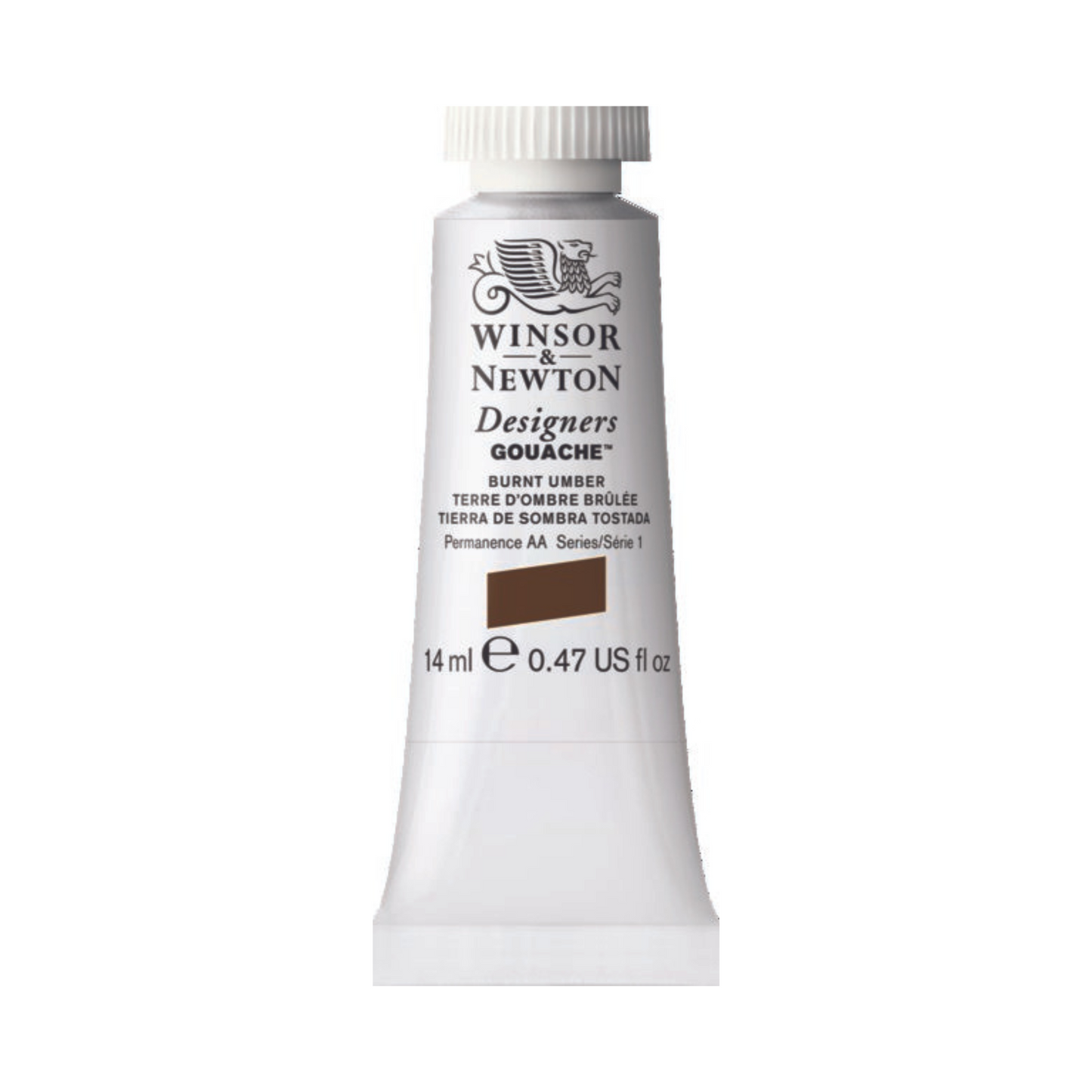 Winsor & Newton Designers Gouache 14ml - Burnt Umber