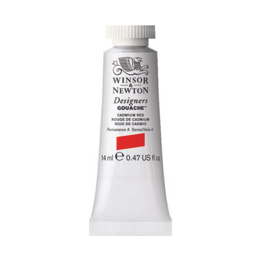 Winsor & Newton Designers Gouache 14ml - Cadmium Red