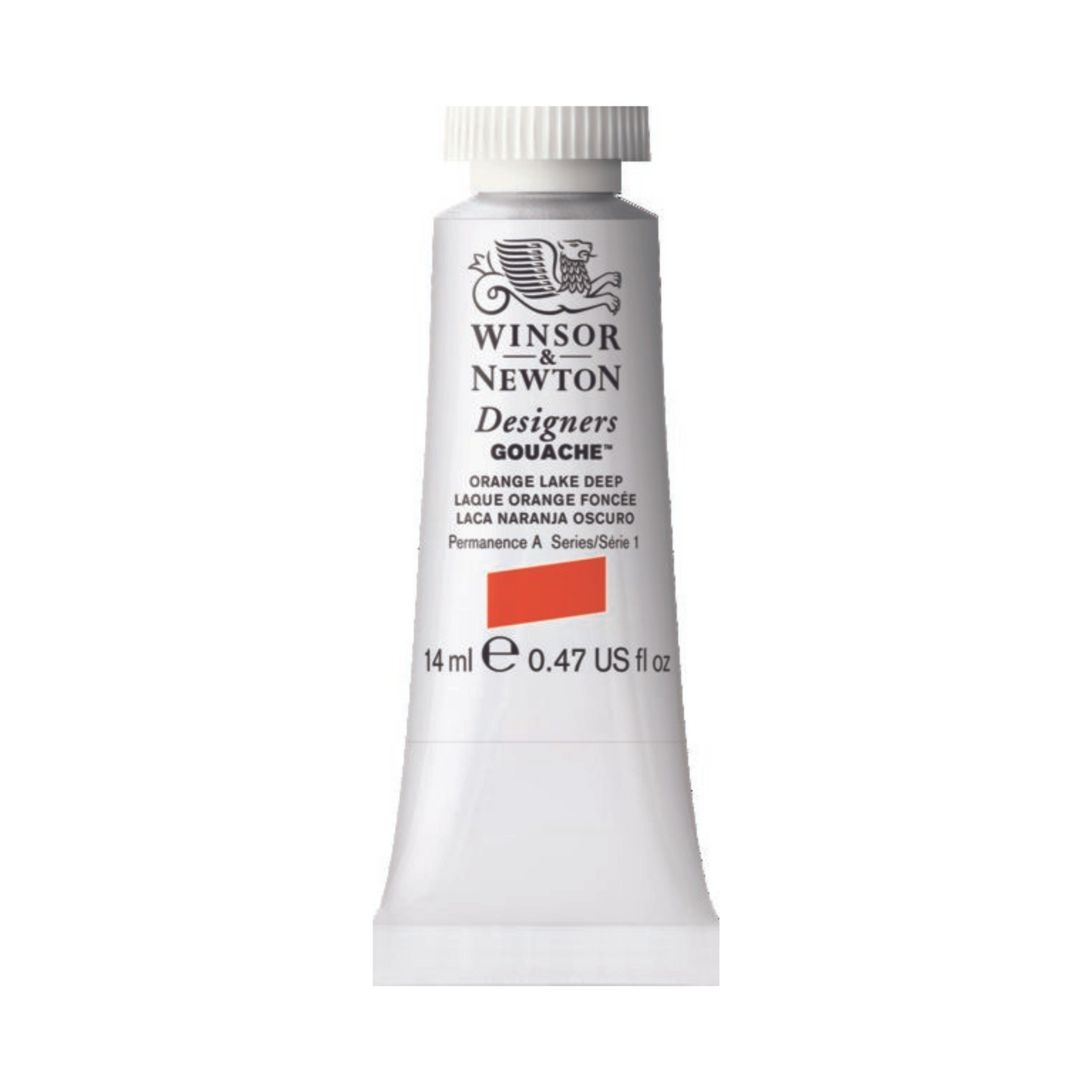 Winsor & Newton Designers Gouache 14ml - Orange Lake Deep